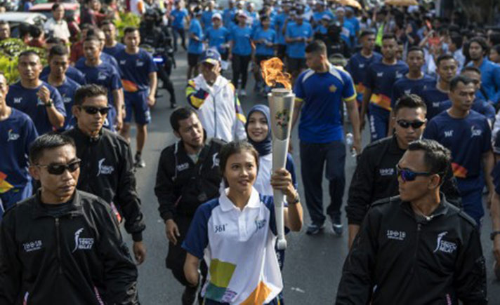 Torch Relay Asian Games 2018 Dimulai