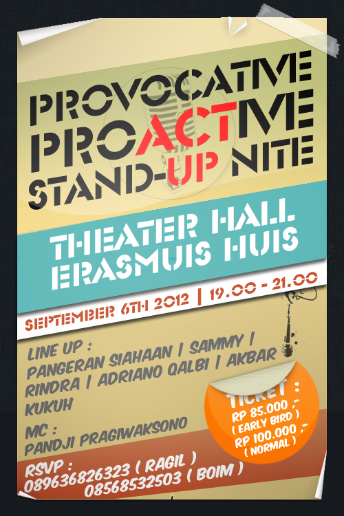 Provocative Proactive Stand Up 1