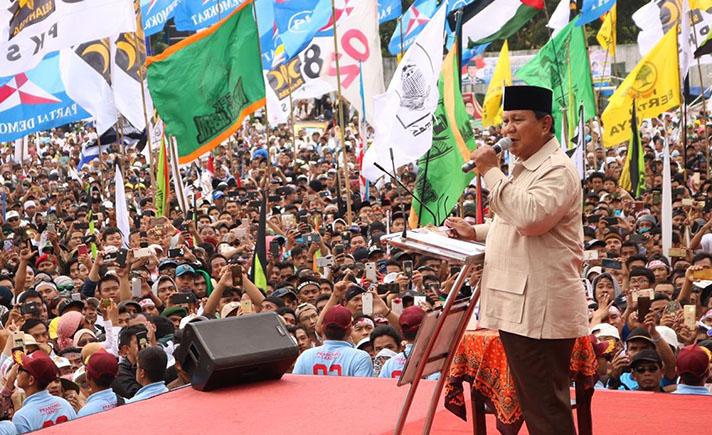 Kampanye Prabowo di Yogyakarta
