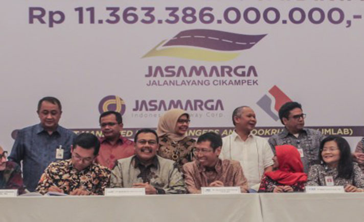 Sindikasi Kredit Pembangunan Tol Cikampek II
