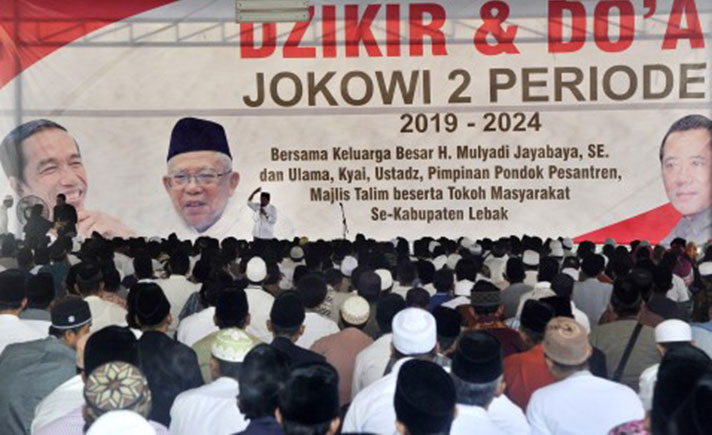 Masyarakat Lebak Dukung Jokowi-Maruf