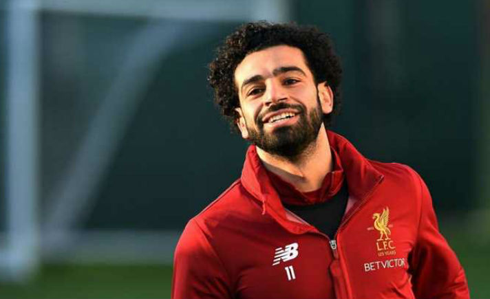 Pemain Liverpool Mohamed Salah