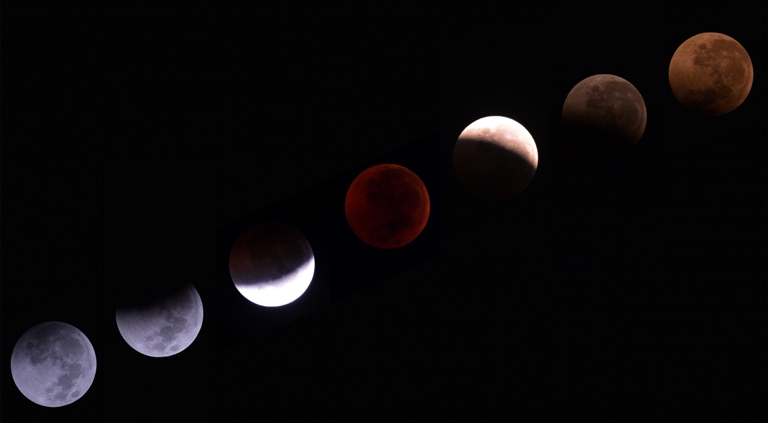 Gerhana Micro Blood Moon