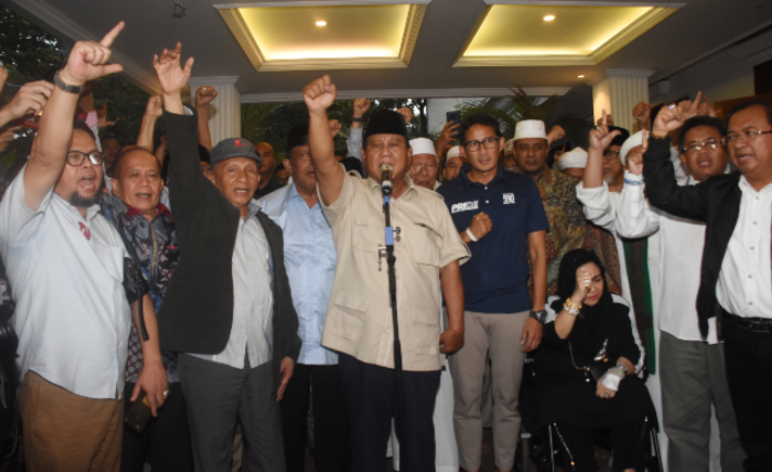 Prabowo Sandiaga Deklarasi