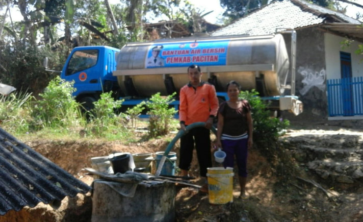 BPBD Bantu Air Bersih