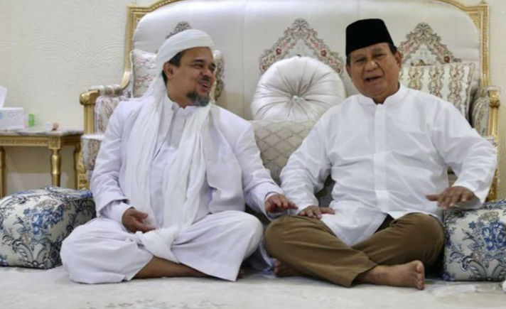 Rizieq - Prabowo