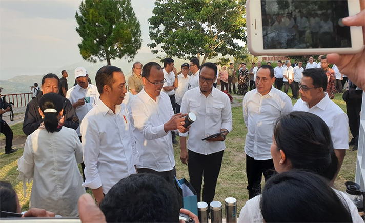 Jokowi di Humbahas