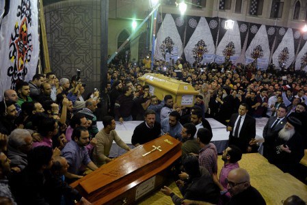 Korban bom di gereja Mesir