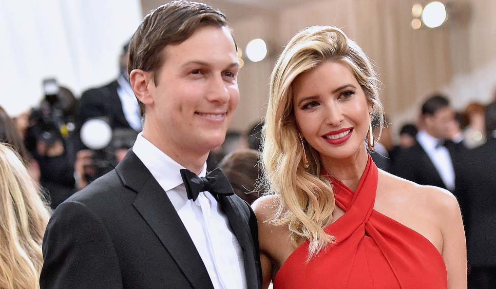 Jared Kushner bersama istrinya Ivanka Trump
