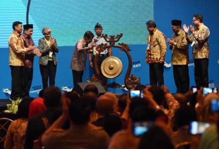 Wapres Jusuf Kalla membuka Hari Kebebasan Pers Sedunia