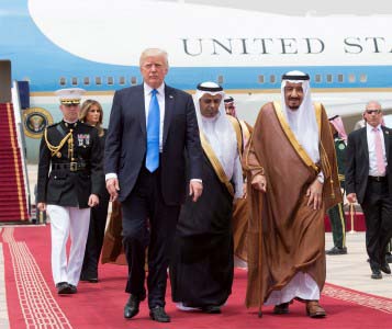 Trump dan Raja Salman