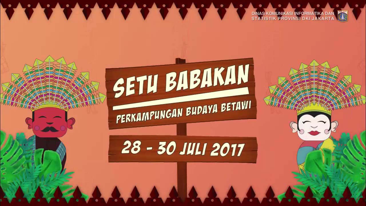 Warga Padati Perayaan Lebaran Betawi