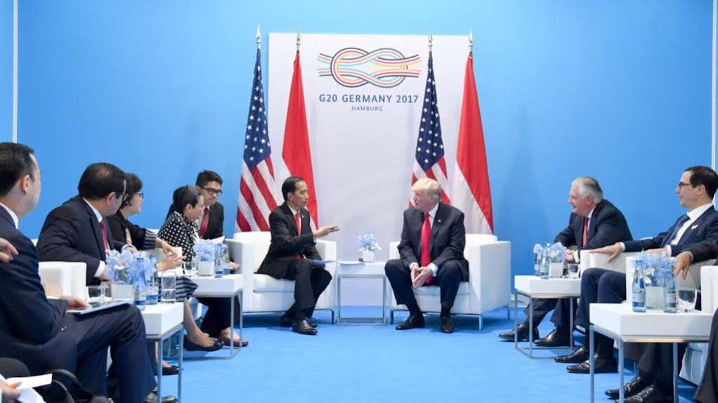 Jokowi dan Trump