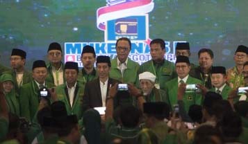 PPP Deklarasikan Dukung Jokowi di Pilpres 2019