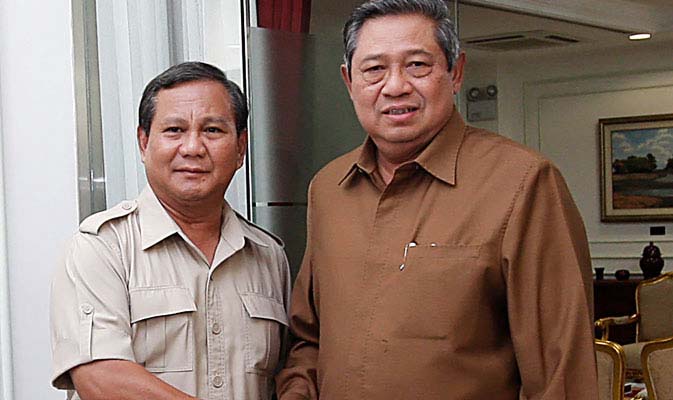 Prabowo Subianto dan SBY