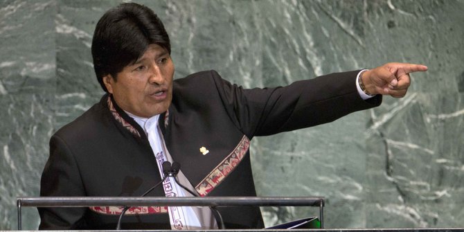Presiden Bolivia, Evo Morales