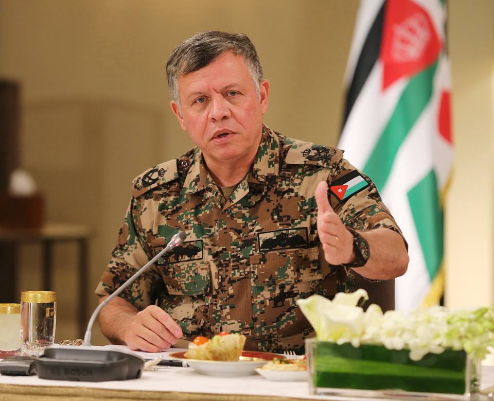 Raja Yordania, Abdullah II