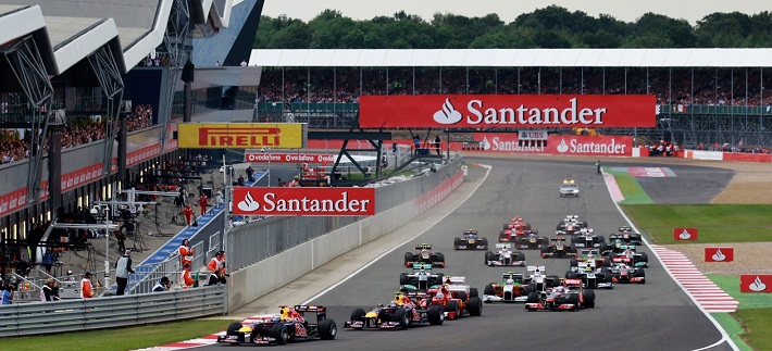 F1 di Sirkuit Silverstone, Inggris