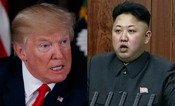 Donald Trump vs Kim Jong-un