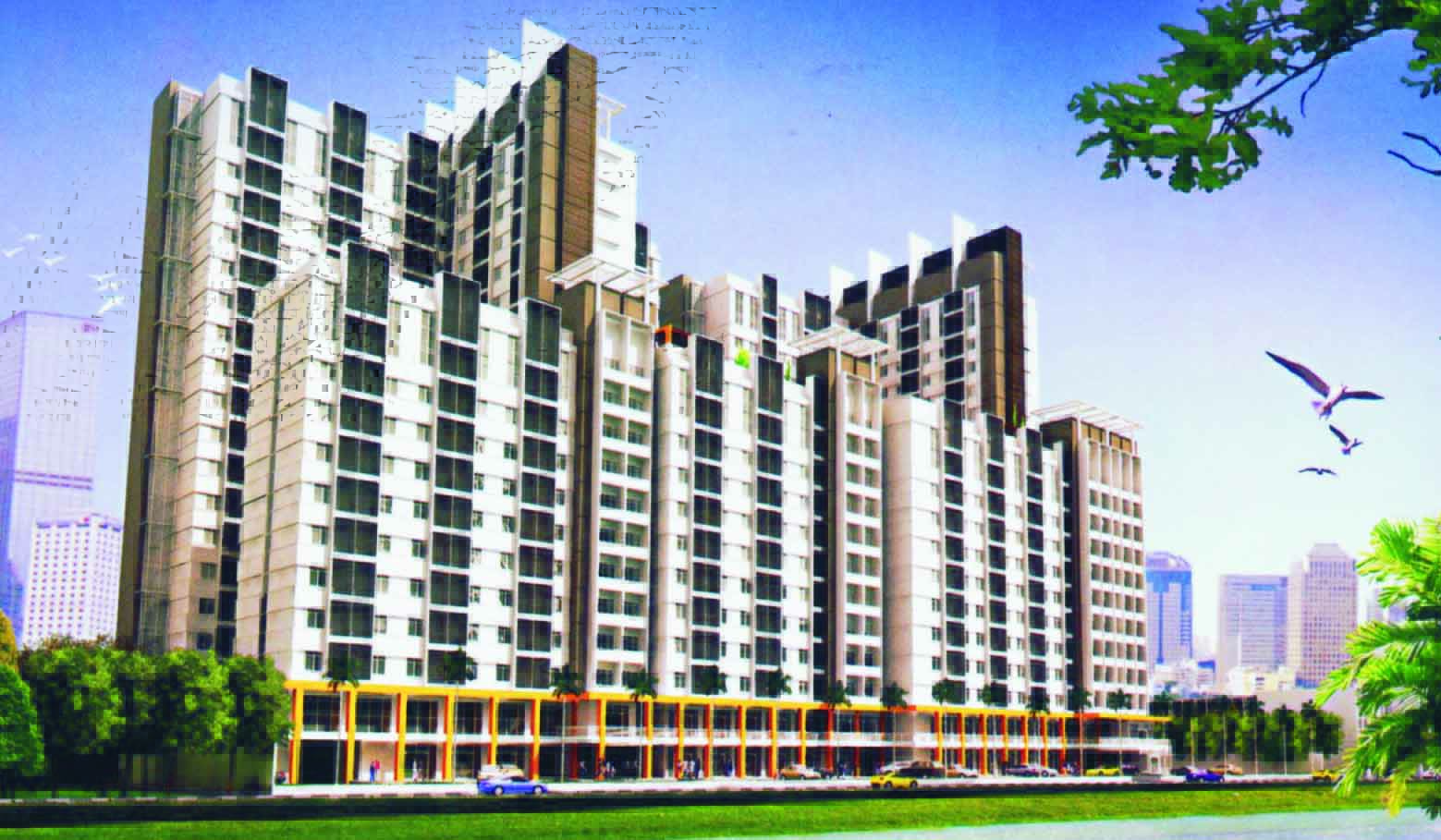 Ilustrasi apartemen