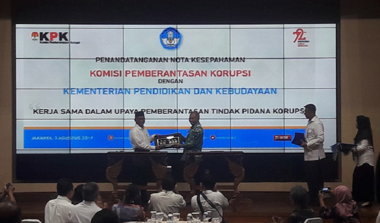 MoU Kemendikbud - KPK