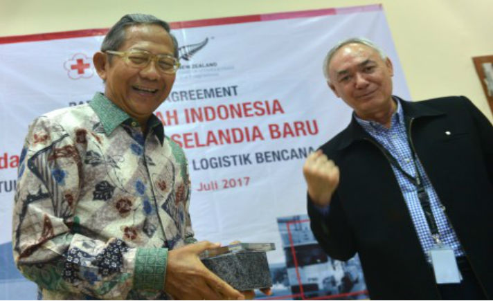 PMI dan Palang Merah Selandia Baru