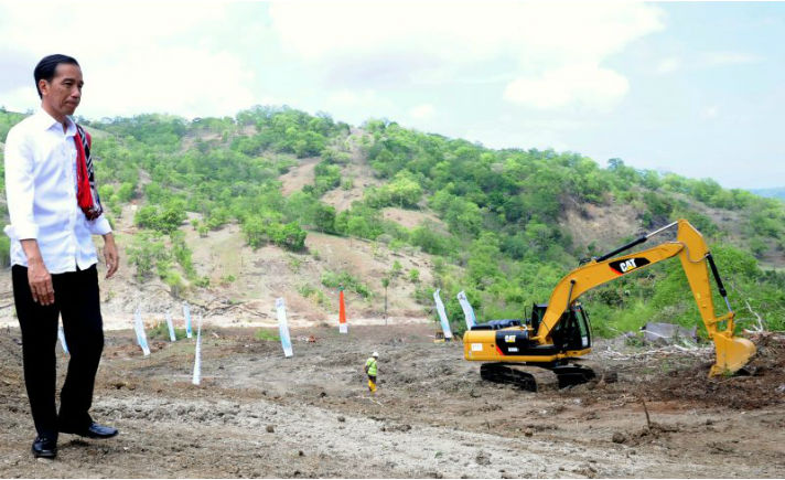 Peninjauan Ground Breaking pembangunan PLBN RI-Timor Leste
