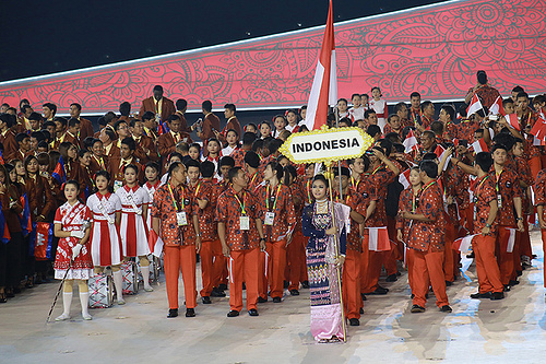 Rakyat Dukung Atlet Indonesia di SEA Games 2017