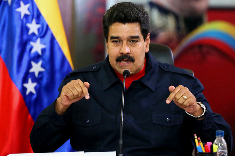 Presiden Venezuela Nicolas Maduro Moros