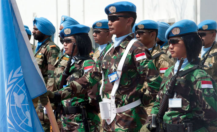 Soal Tangani Konflik Pasukan PBB Belajar Dengan Militer 