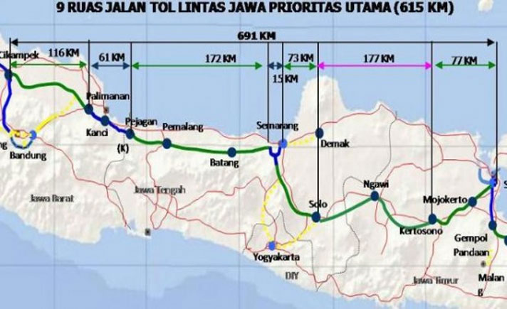 Asyik, Mudik Lebaran 2018 Jakarta-Solo Langsung Tol  Tagar