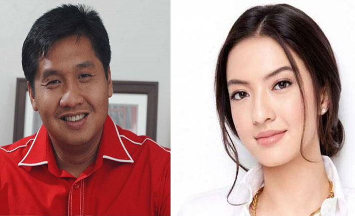 Maruarar Sirait dan Raline Shah