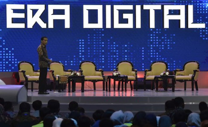 Presiden Jokowi di digital