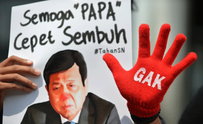 Tuntut Penahanan Setnov