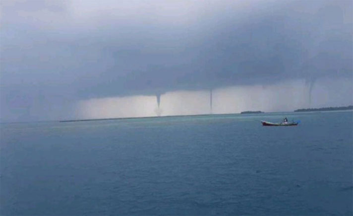 Puting beliung di Kepulauan Seribu