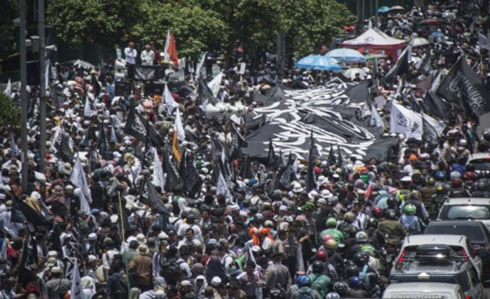 Unjuk rasa tolak Perppu