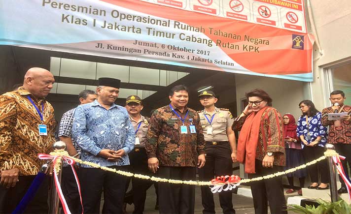 KPK Resmikan Rutan Klas I Jakarta Timur