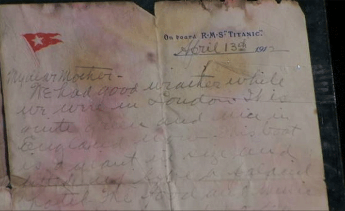 Surat Korban Titanic