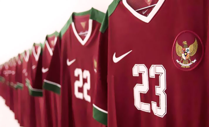 Jersey timnas Indonesia