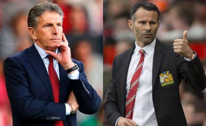 Claude Puel dan Ryan Giggs