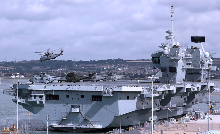 Kapal induk HMS Queen Elizabeth