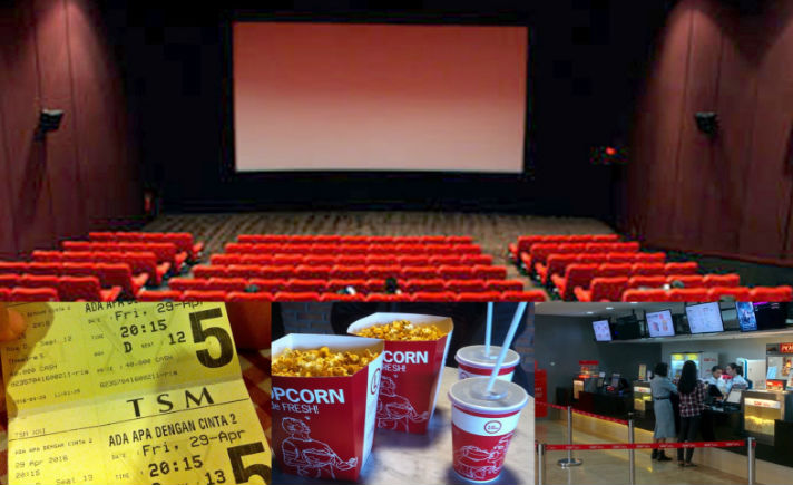Harga Makanan Minuman di Cinema 21