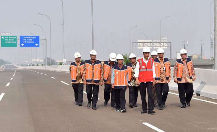 Peresmian Tol Becakayu