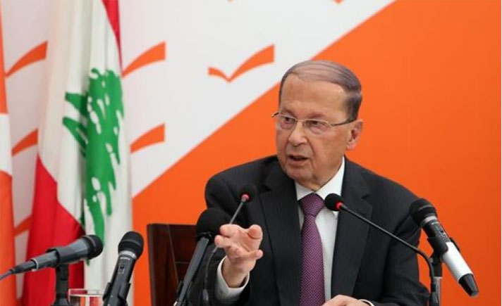 Presiden Lebanon Michel Aoun