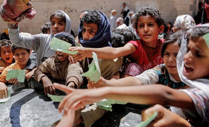 Lebih dari 17 juta orang Yaman, atau lebih dari dua-pertiga penduduk negeri tersebut, tak memperoleh akses ke makanan yang layak