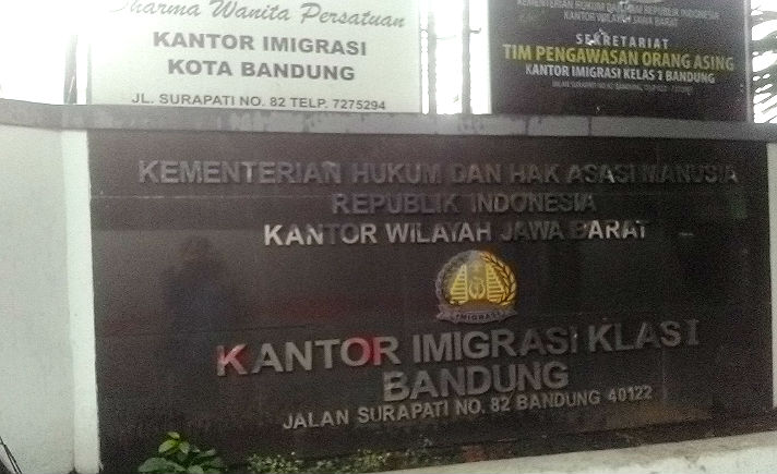 Deportasi oleh Imigrasi Bandung