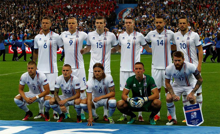 Inilah timnas Islandia yang akan melawan timnas Indonesia, pada Januari 2018.