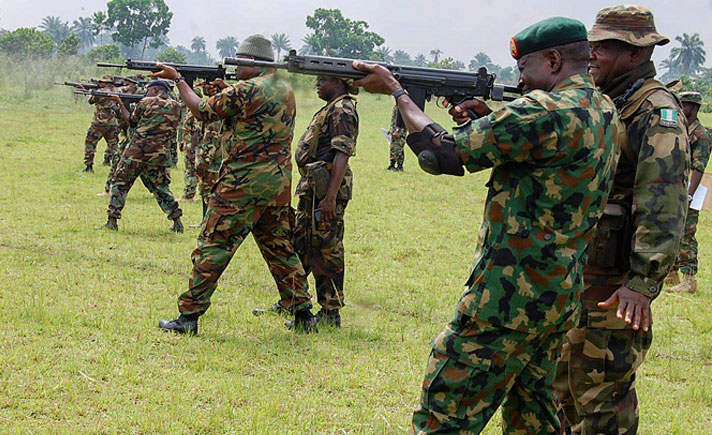 Pasukan militer Nigeria