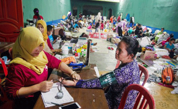 Pengungsi Longsor Wonogiri
