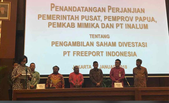 Divestasi Saham Freeport